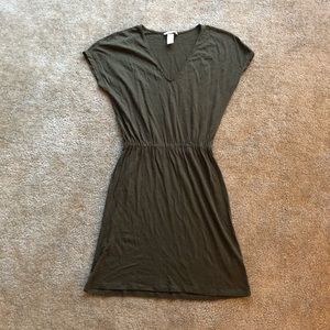 Olive Green Dress